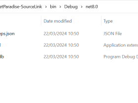 dotNet符号文件(pdb)，符号包(snupkg)和SourceLink