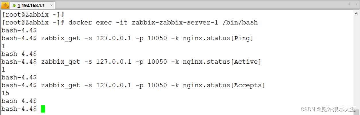 使用 Docker 安装 Zabbix，并配置自定义监控项