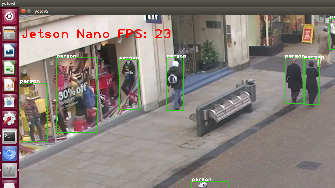 Jetson Nano配置YOLOv5并实现FPS=25
