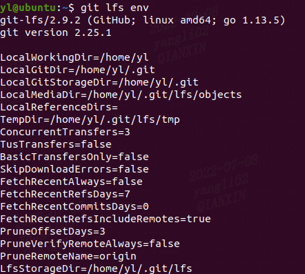 ubuntu20.04 安装 Git LFS