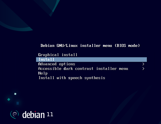 最小化安装debian11