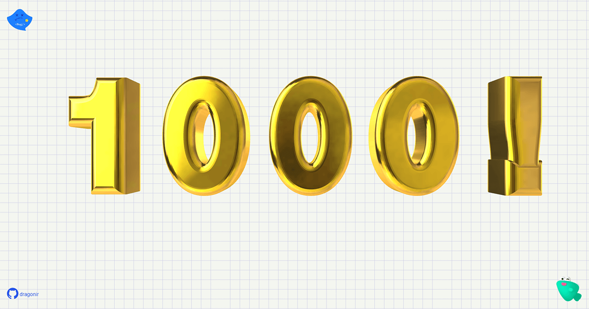 1000粉！使用Three.js实现一个创意纪念页面 🏆