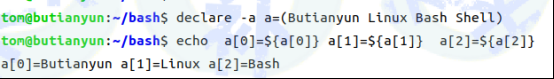 Linux_Bash_Shell_索引数组和关联数组及稀疏数组