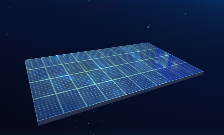 webgl(three.js)3D光伏,3D太阳能能源,3D智慧光伏、光伏发电、清洁能源三维可视化解决方案——第十六课