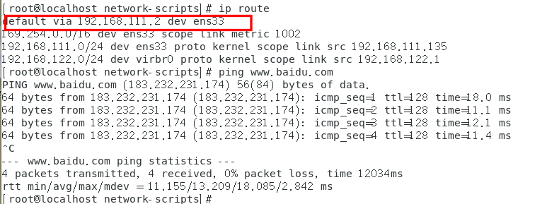 记linux系统（centos7）的IP地址永久性配置