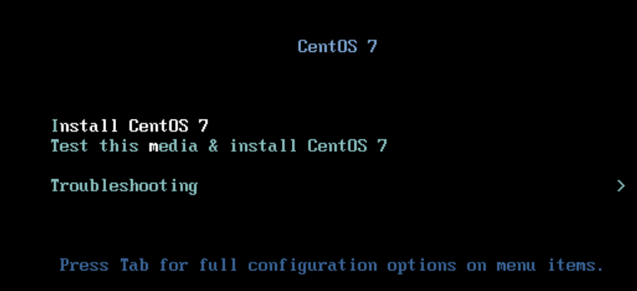 CentOS7.6系统安装和网络配置