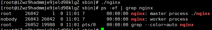 linux下安装nginx