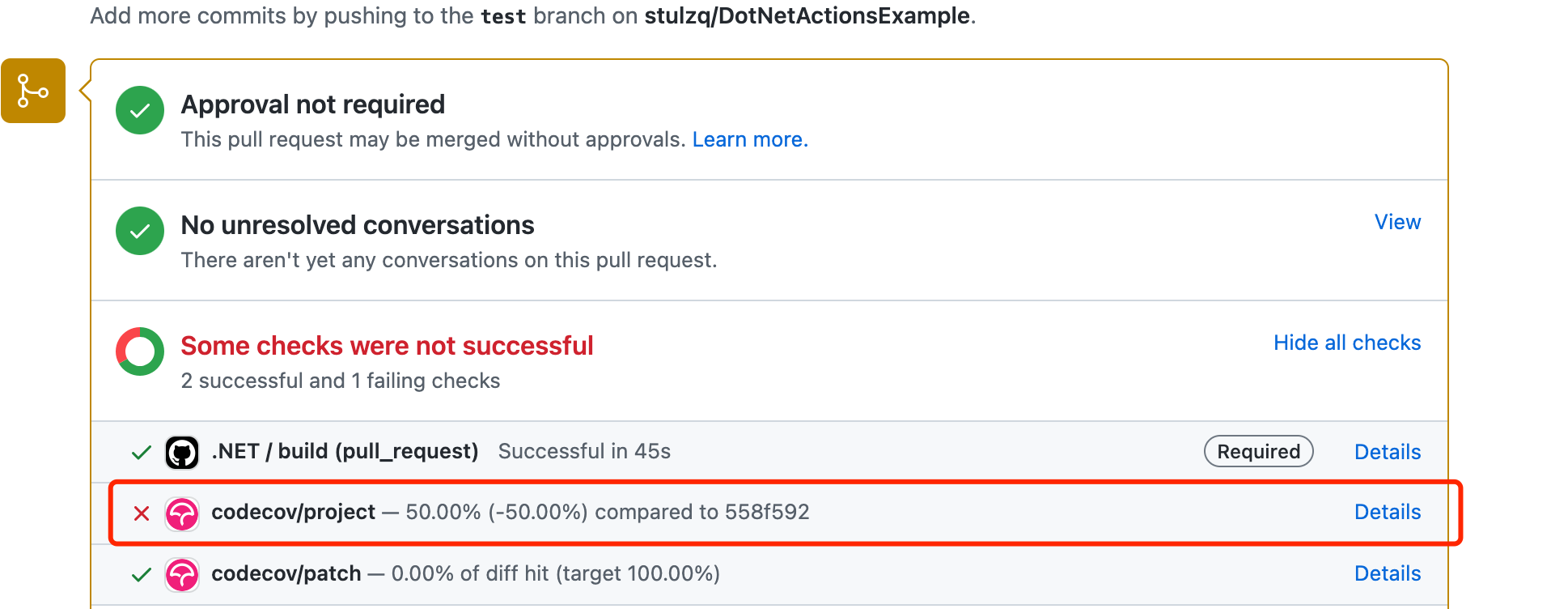 .NET Github Actions  测试覆盖率