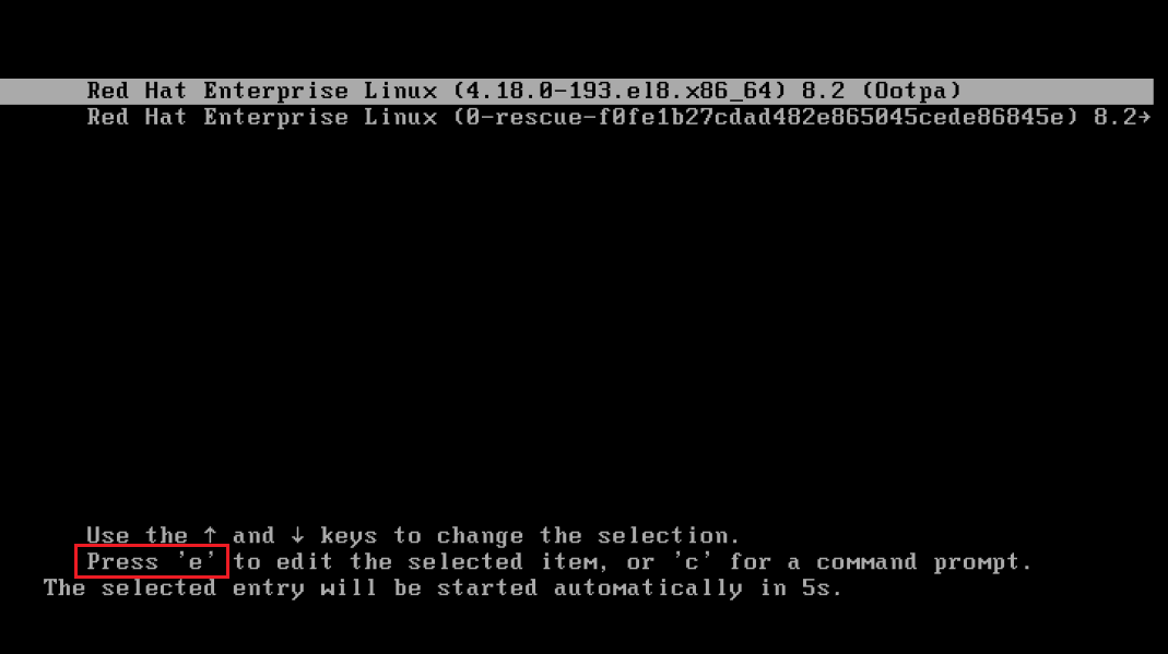Redhat/CentOS Linux 系统进入单用户模式