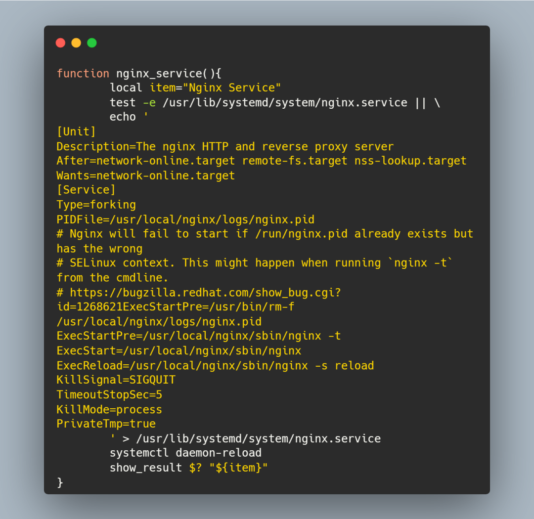 shell 脚本之一键部署安装 Nginx