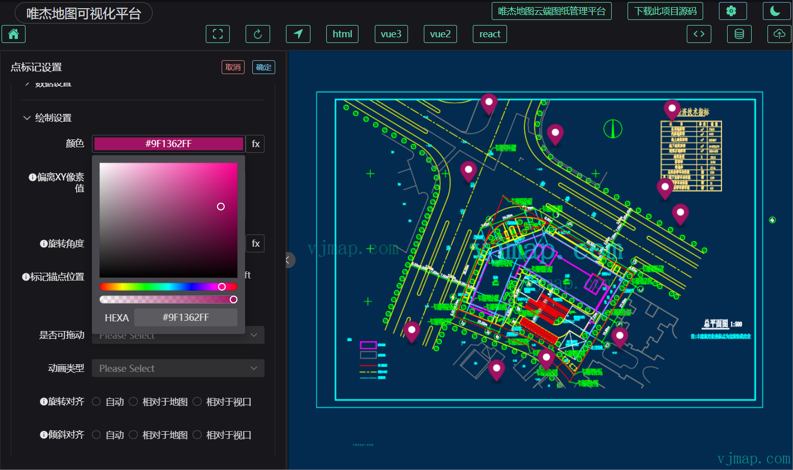 基于VUE3开发的CAD图可视化平台代码开源了