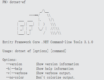 .NET使用一行命令轻松生成EF Core项目框架