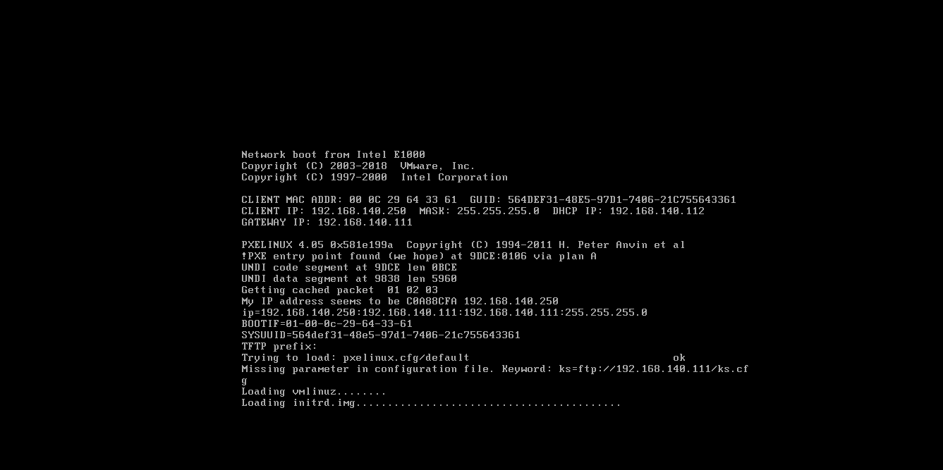linux PXE和无人值守