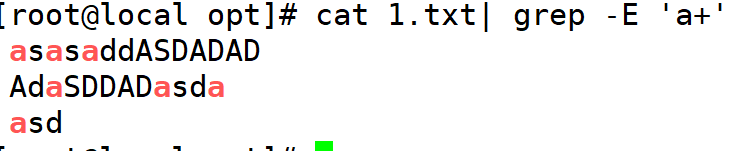 linux 正则表达式