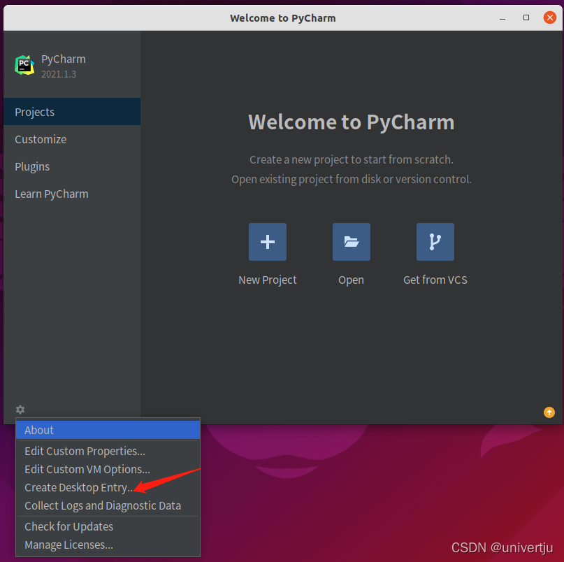 Ubuntu虚拟机安装以及在Ubuntu上安装pycharm