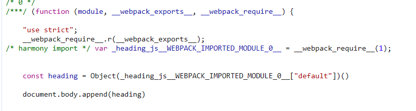 模块化打包工具-初识Webpack