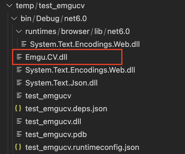 【OpenCV】在 Mac OS 上使用 EmguCV