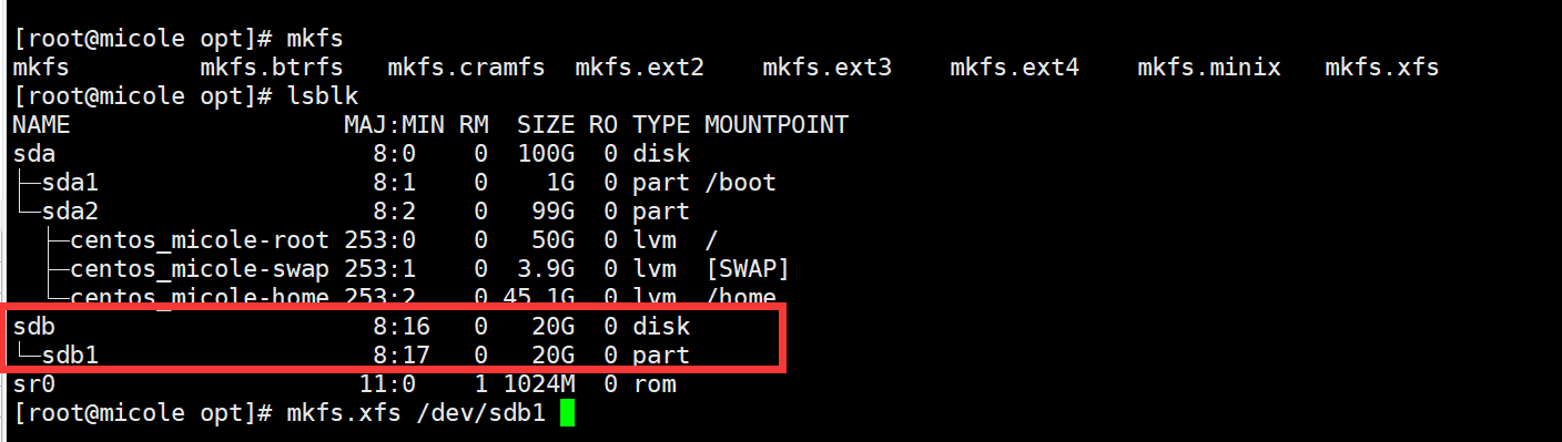 linux空磁盘挂载到指定目录操作步骤