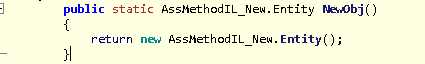.NET Emit 入门教程：第六部分：IL 指令：5：详解 ILGenerator 指令方法：创建实例指令
