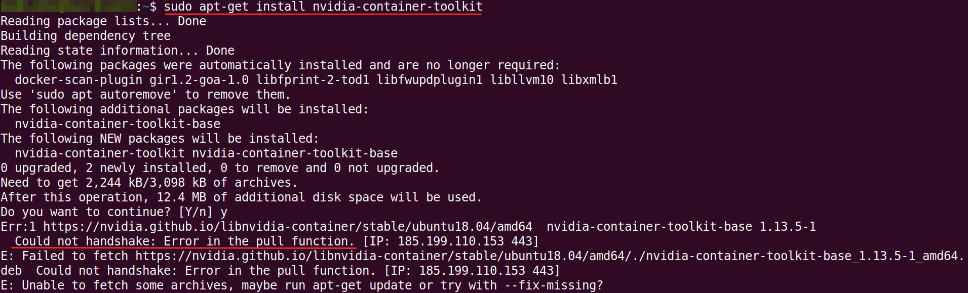 Ubuntu20.04开机黑屏左上角光标闪烁，以及移除Nvidia驱动后造成的无法启动docker容器问题Error response from daemon: could not select device driver &quot;&quot; with capabilities: [[gpu]]
