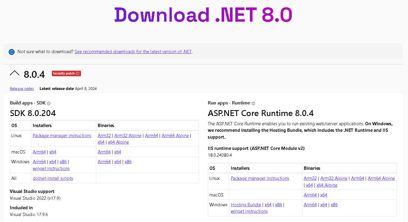 .NET Core 8  部署在 IIS 的简单三步